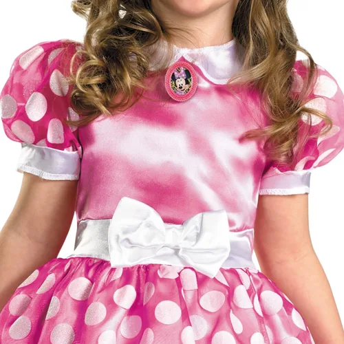 Vista 3 de Disfraz clásico de Minnie Mouse Clubhouse, 2T, Como se muestra