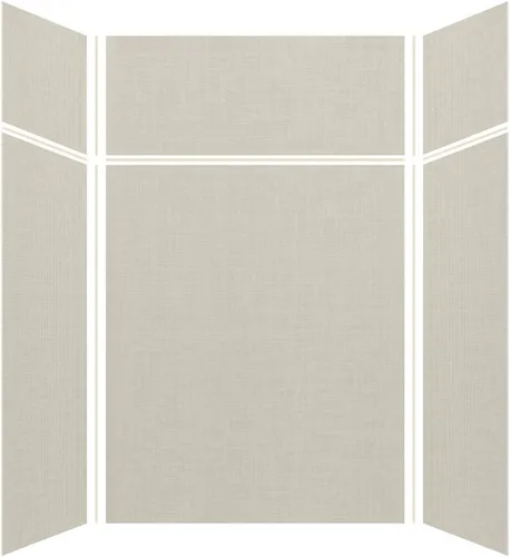 Vista 37 de Transolid EWKX363696-41 Expressions - Kit de pared de ducha de 6 paneles con extensión, 36 pulgadas de largo x 36 pulgadas de ancho x 96 pulgadas