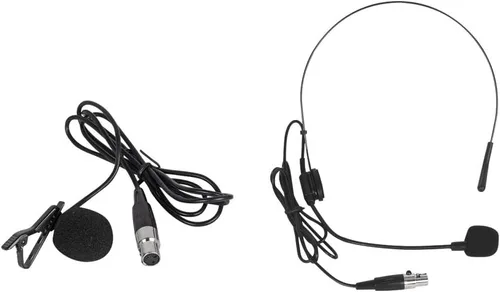 Vista 7 de Sistema de micrófono inalámbrico Frecuencia A 8 canales Micrófono UHF 4 micrófono de mano 4 micrófono de auricular 4 micrófono lavalier 4 micrófono