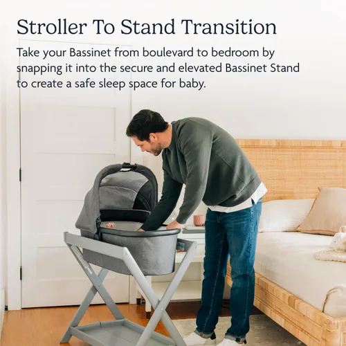 Vista 2 de UPPAbaby Soporte para moisés, gris
