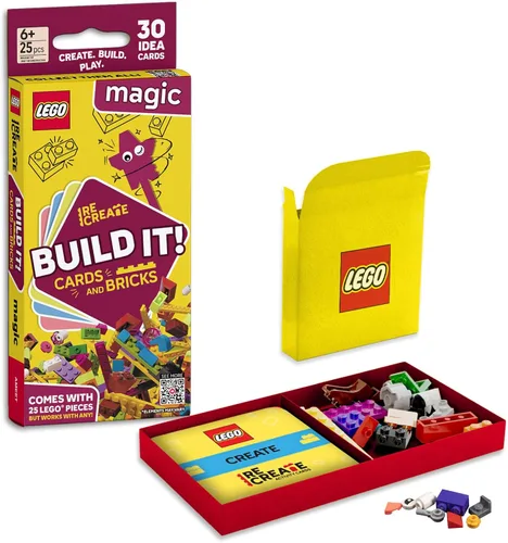 Vista 7 de Lego Recreate - Tarjetas de actividades - Animales Juego de construcción creativa con más de 30 tarjetas de actividades y 25 elementos Lego A