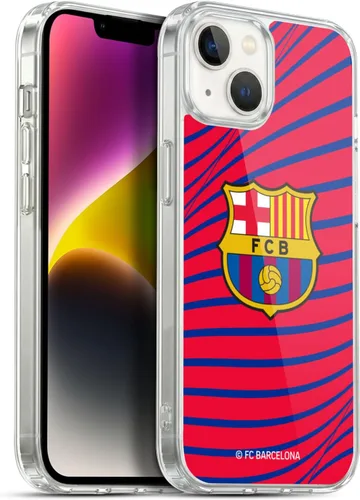 Vista 316 de Head Case Designs Funda de gel suave con licencia oficial del FC Barcelona Barca Crest Graphics [protección de grado militar] compatible con Apple