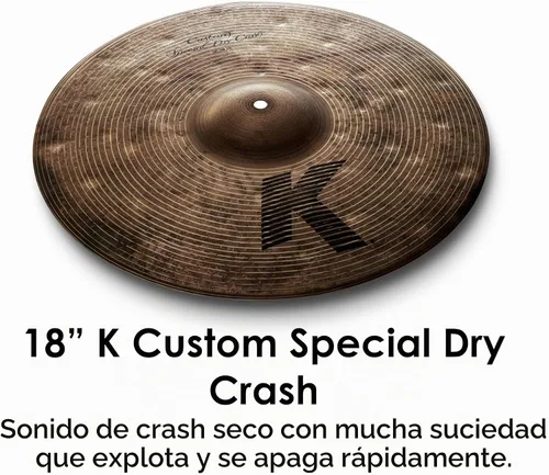 Vista 5 de Zildjian KCSP4681 K Paquete de platillos secos especiales personalizados