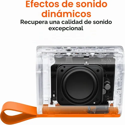 Vista 8 de Xiaomi Altavoz Bluetooth portátil, estéreo inalámbrico verdadero, Bluetooth 5.4, IP70 impermeable, reproducción de larga duración (5, vatios)