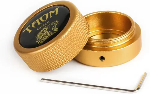 Vista 34 de TAOM - Soporte para tiza de billar, herramienta práctica redonda, accesorios de billar, mini estuche magnético para punta de tiza, contenedor
