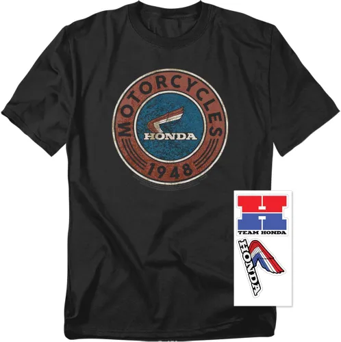 Vista 2 de Camiseta de aceite para motocicleta Honda