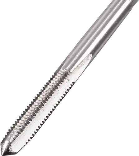 Vista 5 de uxcell Macho métrico para máquina izquierda M5 rosca 0.8 paso H2 precisión 3 flautas acero de alta velocidad 2 unids