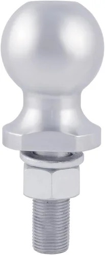 Vista 6 de CURT 40065 Bola de enganche cromada para remolque, 3,500 libras, diámetro de 2 pulgadas, vástago de 3/4 x 2-1/8 pulgadas