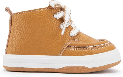 Vista 3 de BMCiTYBM Zapatos para bebé niño y niña, tenis antideslizantes suaves y ligeros, zapatos para caminar de primer paso, 6, 9, 12, 18, 24 meses