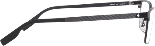 Vista 3 de Gafas de sol Montblanc MB 0187 O- 001 negrotransparente, Negro Transparente Negro