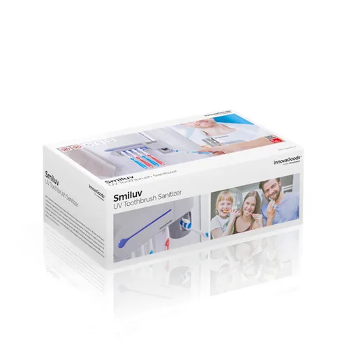 Vista 9 de Esterilizador UV de Cepillos Dentales con Soporte y Dispensador de Dentífrico Smiluv InnovaGoods