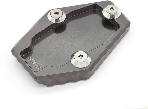 Vista 19 de Krace Soporte lateral para motocicleta, placa de ampliación de pie lateral, almohadilla de extensión para Yamaha YZF R1 2009-2016