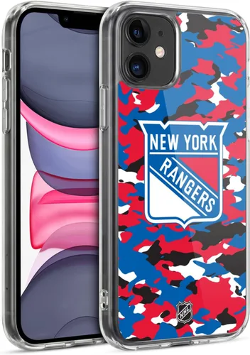 Vista 125 de Head Case Designs Funda de gel suave con licencia oficial de la NHL Camouflage New York Rangers compatible con Apple iPhone 7 Plus/iPhone 8 Plus