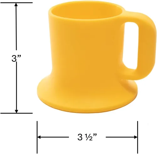Vista 3 de Vaso para niños, taza de té y taza para niños pequeños Juego de 3 tazas aptas para lavavajillas y microondas 3 tazas de base ancha para niños