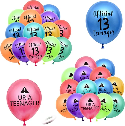 Vista 5 de Cartel de fondo oficial de 13 cumpleaños, cartel oficial de fiesta de cumpleaños de 13 años, fondo de fotografía de feliz cumpleaños de 13 años