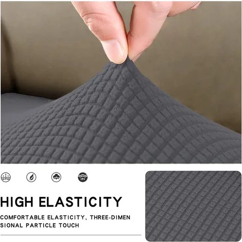 Vista 4 de EFELIM Fundas de cojín elásticas para cabina de comedor de autocaravana, funda elástica para sofá de 2 asientos, protector de muebles para caravana