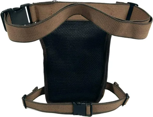Vista 3 de Fekesu Oxford - Riñonera para hombre, motocicleta, equitación, mujer, para viajes, pesca, senderismo, ciclismo, caderas, bolsas, marrón01