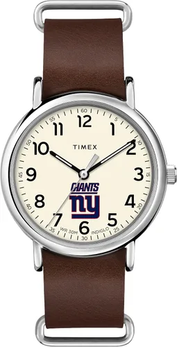 Vista 7 de Timex Tribute Correa de cuero de cuarzo NFL Weekender de 1.575 in para hombre