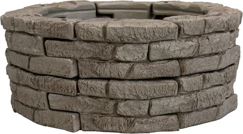 Vista 13 de RTS Home Accents Kit de cama de jardín elevada Rock Lock, cuadrado de 48 pulgadas
