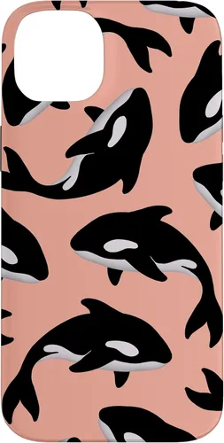 Vista 15 de Orca Whale Ocean Pattern - Carcasa para iPhone 17