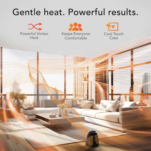 Vista 4 de Calentador Vortex para toda la habitación, de Vornado