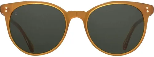 Vista 3 de RAEN Gafas de sol Norie para mujer Gafas de sol ligeras con protección UVA y UVB, Miel Verde Botella, 53