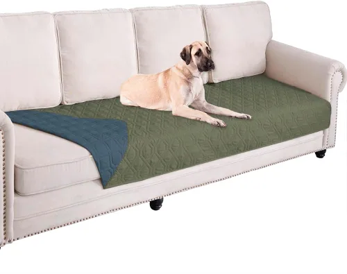 Vista 26 de Ameritex Manta Impermeable Reversible Cubierta para Cama de Perro Manta para Mascotas para Muebles Cama Sofá Sillón