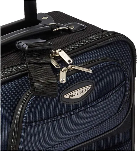 Vista 8 de Travel Select Amsterdam - Equipaje vertical y expandible con ruedas marino