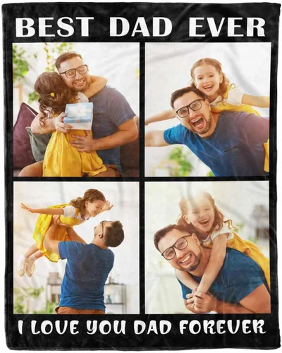 Vista 26 de D-Story Manta de fotos personalizada, manta de foto personalizada para disfraz, primera manta de microforro polar ultra suave, manta de cama de 40 x