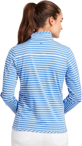 Vista 2 de vineyard vines Camisa a rayas Sankaty Shep para mujer