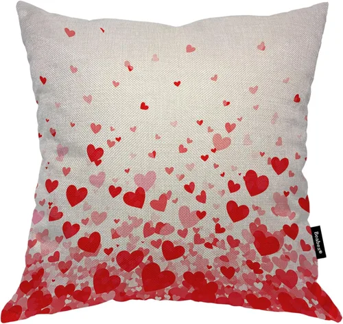 Vista 15 de Fundas de almohada de pintura artística, líneas abstractas amarillas y grises, fundas de almohada suaves, funda de cojín para sala de estar, cama