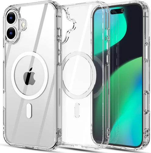 Vista 31 de AICase Funda para iPhone 13 Pro Max [compatible con Magsafe], protección magnética resistente contra caídas, cuerpo completo, a prueba de golpes, a