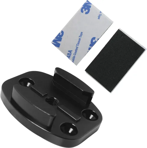 Vista 4 de Montaje de trípode de liberación rápida de aluminio CNC con adaptador de 1/4 para cámaras deportivas GoPro