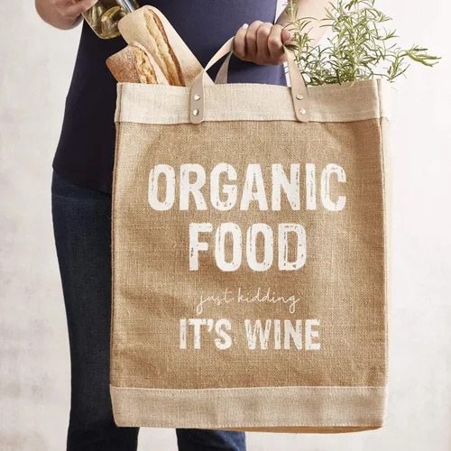 Vista 2 de Santa Barbara Design Studio Hold Everything Market Tote, 13 x 18 pulgadas, Just Kidding