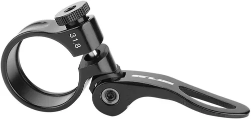 Vista 8 de Abrazadera de poste, Clip de tubo de abrazadera de liberación rápida de aleación de aluminio para bicicleta de asiento de 27.2/1.126 in (negro)
