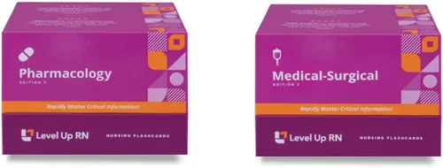 Vista 6 de Tarjetas quirúrgicas médicas + libro de ejercicios de cálculos de dosis - Preparación para la prueba NCLEX ATI HESI 2026-2027
