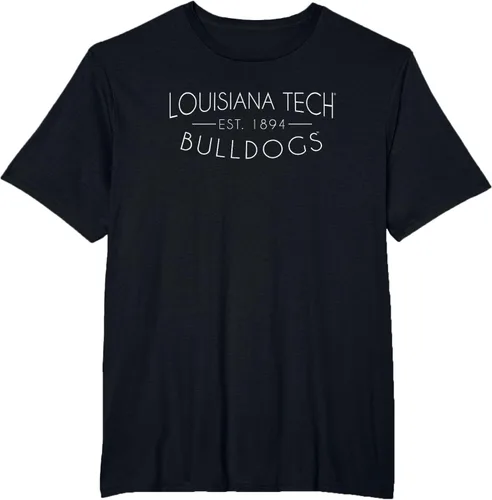 Vista 12 de Camiseta simple de Louisiana Tech Bulldogs, Negro