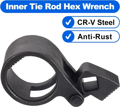 Vista 6 de Llave hexagonal universal para varilla de acoplamiento interior, herramientas de reparación y extracción de 27-42mm para coche, camión, vehículo