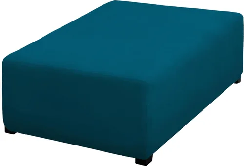Vista 44 de PureFit Funda otomana súper elástica de ajuste perfecto cuadrada - Fundas otomanas para taburete y muebles plegables de almacenamiento para sala