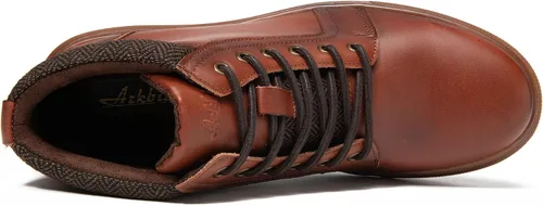 Vista 6 de Zapatos de trabajo para hombre zapatos de vestir Oxford con cordones y suela de goma antideslizante