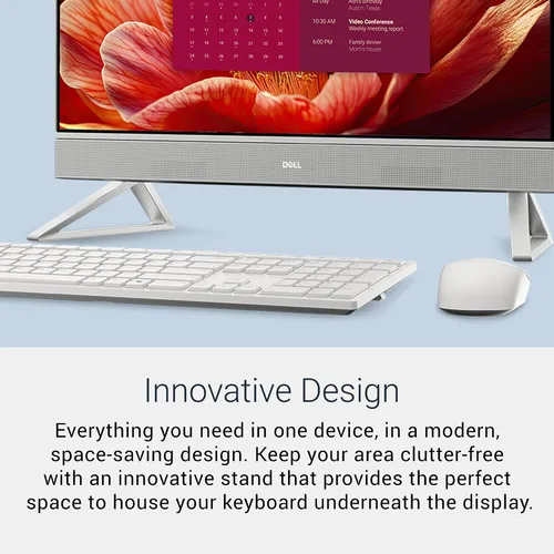 Vista 4 de Dell Escritorio todo en uno de 23.8", FHD, Intel Core 5 120U, Windows 11