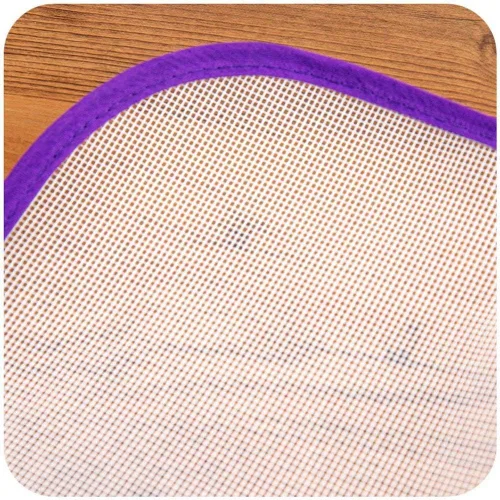 Vista 6 de 1 pieza cubierta de tabla de planchar prensa protectora de malla de hierro alfombra de planchado protector de tela de planchado ropa ropa accesorios