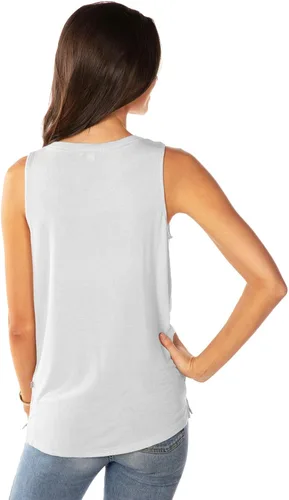 Vista 2 de Divertidas y lindas camisetas sin mangas para mujer para el Día de San Patricio.