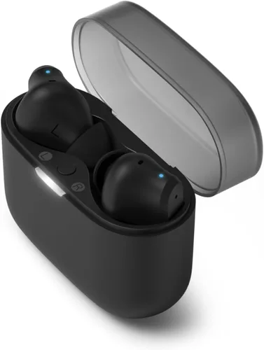 Vista 3 de Auriculares inalámbricos Philips T2000, auriculares Bluetooth 5.4 con 4 micrófonos para llamadas claras, aumento de graves dinámico, 32 horas