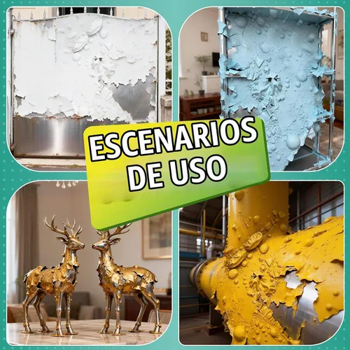 Vista 5 de JAOJAO Removedor avanzado de pintura y barniz para metal, se disuelve