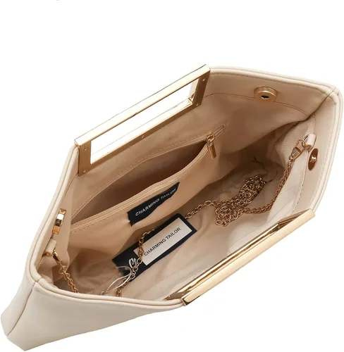 Vista 5 de CHARMING TAILOR Bolso de mano de piel sintética elegante para mujer