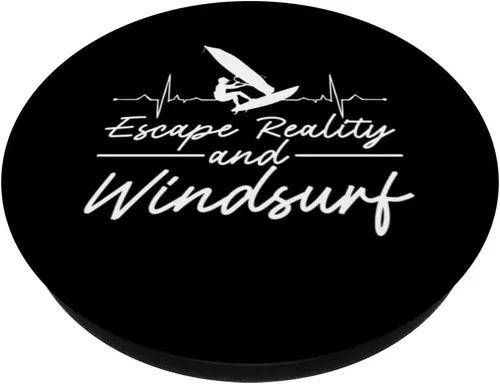 Vista 2 de Windsurfing Surfing Board Water Sports PopSockets Swappable PopGrip