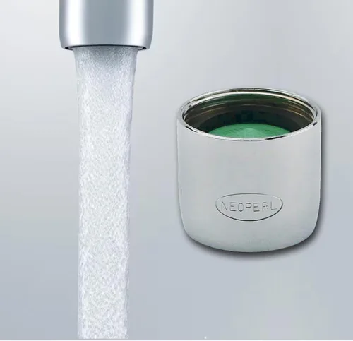 Vista 4 de Faucet WaterSense Aerator 1.5 gpm Aerated Stream Economy Flow Perlator (paquete de 10, doble)