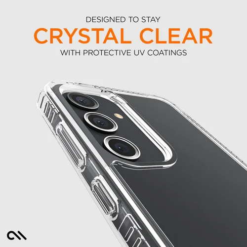 Vista 4 de Case-Mate Funda transparente resistente para Samsung Galaxy S24 [protección contra caídas D3O de 16 pies] [compatible con carga inalámbrica] Funda