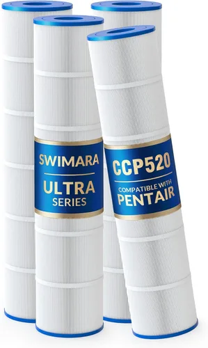 Vista 11 de Cartuchos de Filtro para Piscina CCP240 Mejorados de 5 oz, Compatibles con Pentair Clean & Clear Plus 240 (#160310), Reemplaza OEM 178569, R173572